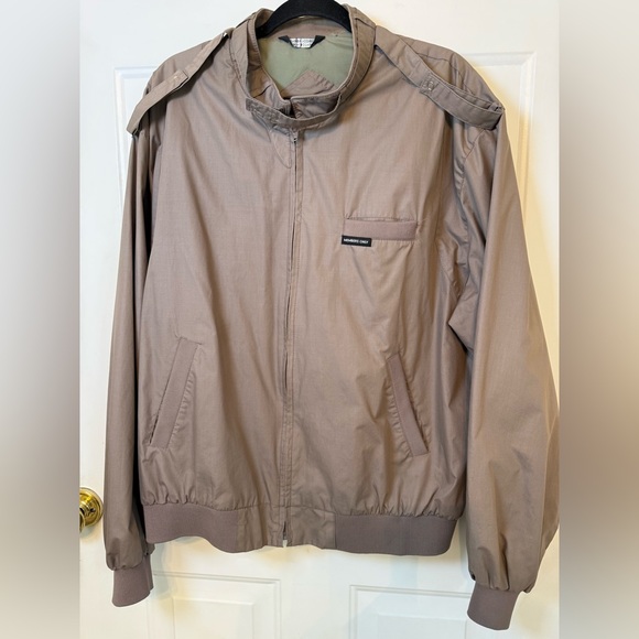 Members Only Vintage Taupe Jacket *EXCELLENT CONDITION* - Picture 2 of 11